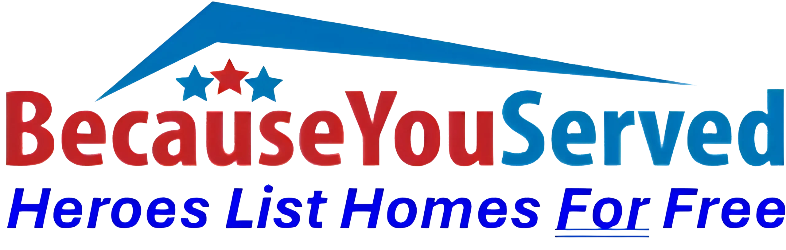 Because You Served Logo